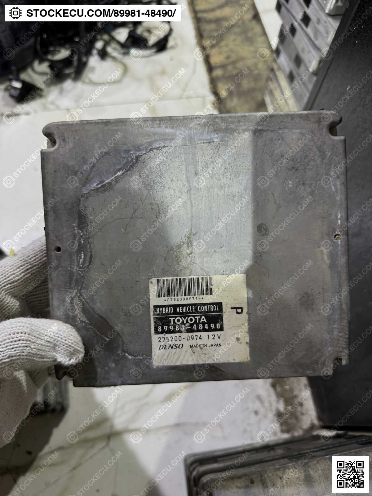 ECU Computer Engine Control 89981-48490 for TOYOTA HARRIER MHU38W 2005