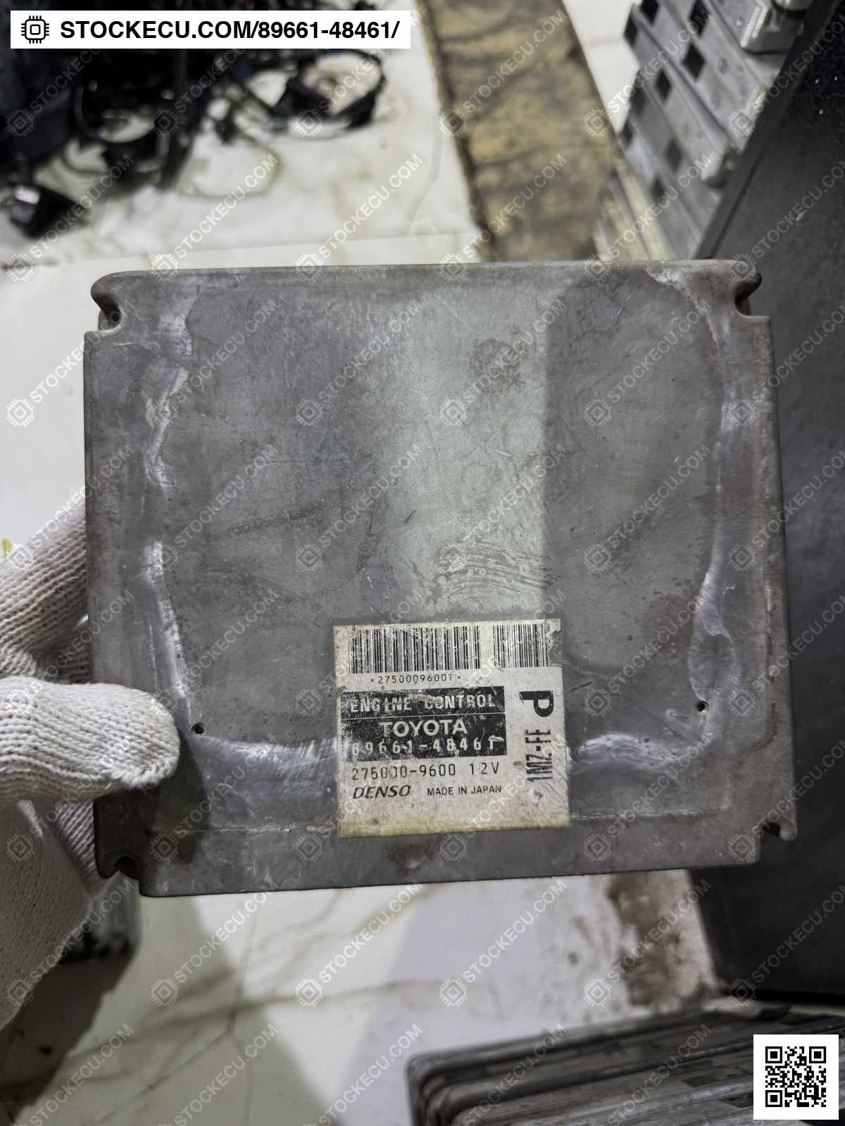 ECU Computer Engine Control 89661-48461 for TOYOTA HARRIER MCU35W 2003