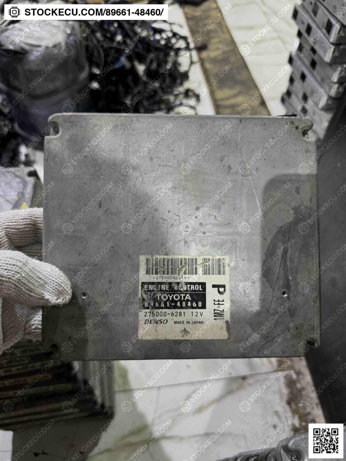 ECU Computer Engine Control 89661-48460 for TOYOTA HARRIER MCU35W 2003