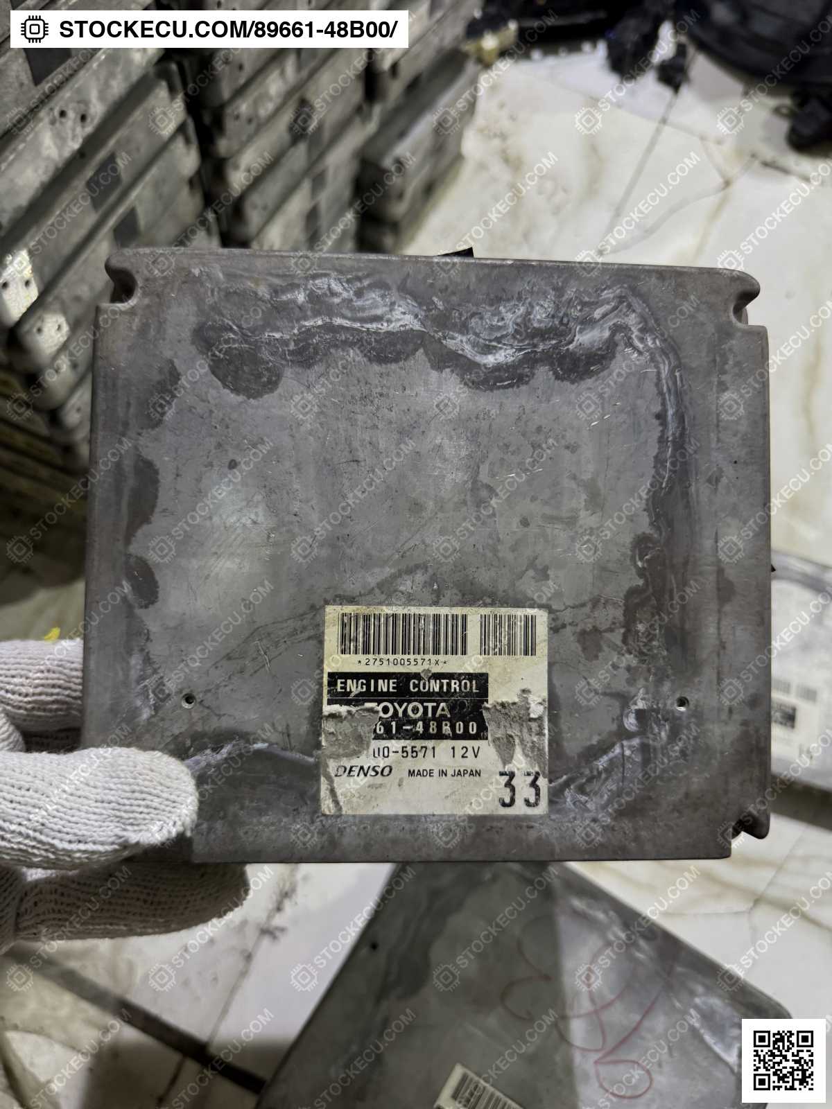 ECU Computer Engine Control 89661-48B00 for TOYOTA KLUGER MCU28R 2003