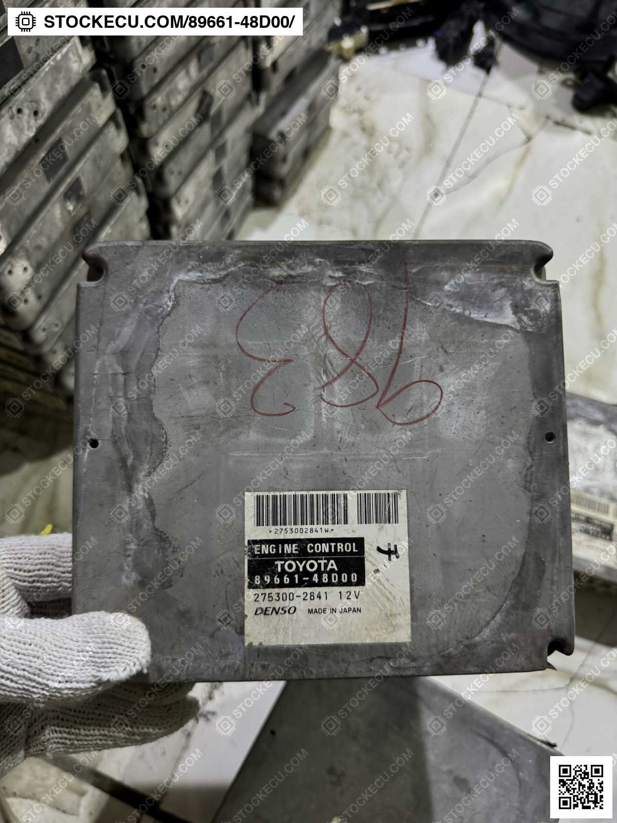 ECU Computer Engine Control 89661-48D00 for TOYOTA HIGHLANDER GSU40R 2007