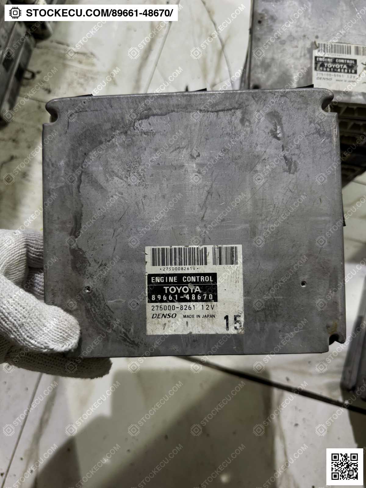 ECU Computer Engine Control 89661-48670 for TOYOTA KLUGER MCU28R 2003