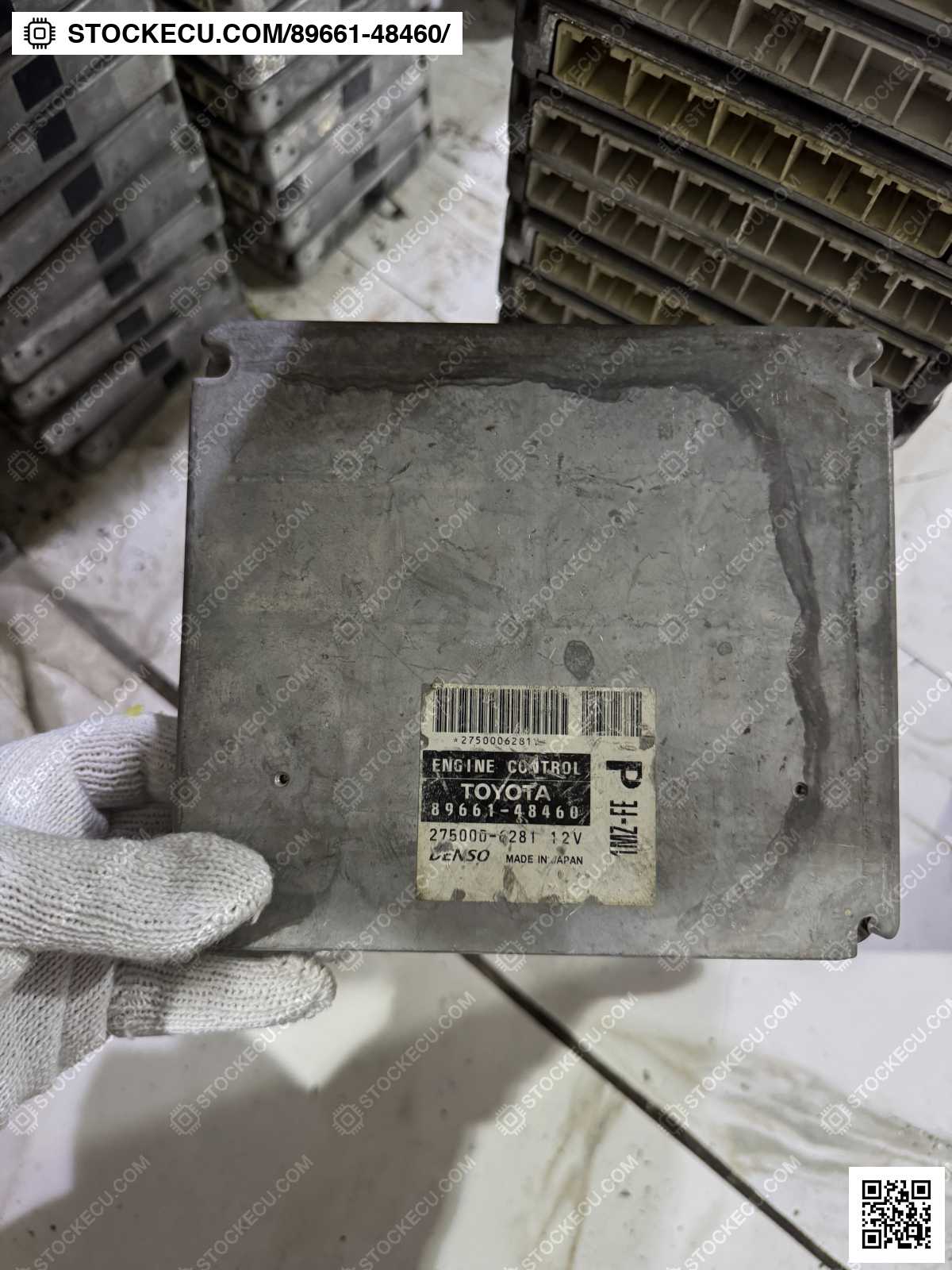 ECU Computer Engine Control 89661-48460 for TOYOTA HARRIER MCU35W 2003