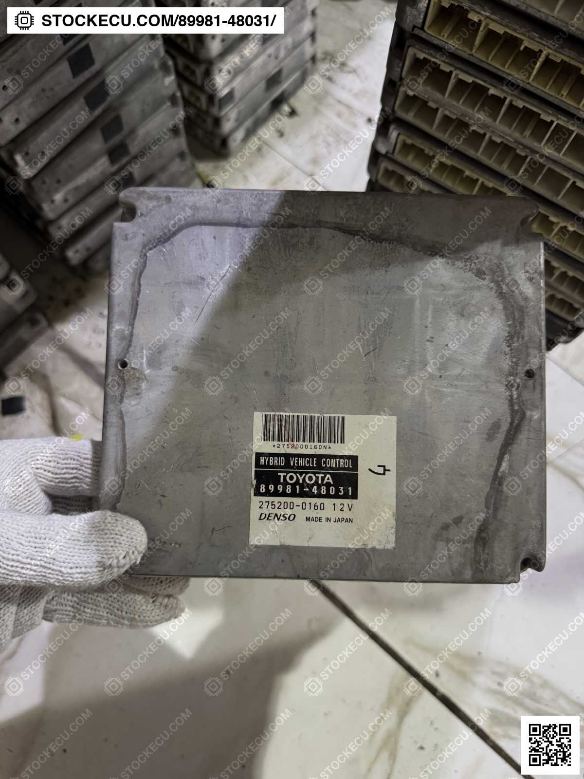 ECU Computer Engine Control 89981-48031 for LEXUS RX400H MHU38L 2005