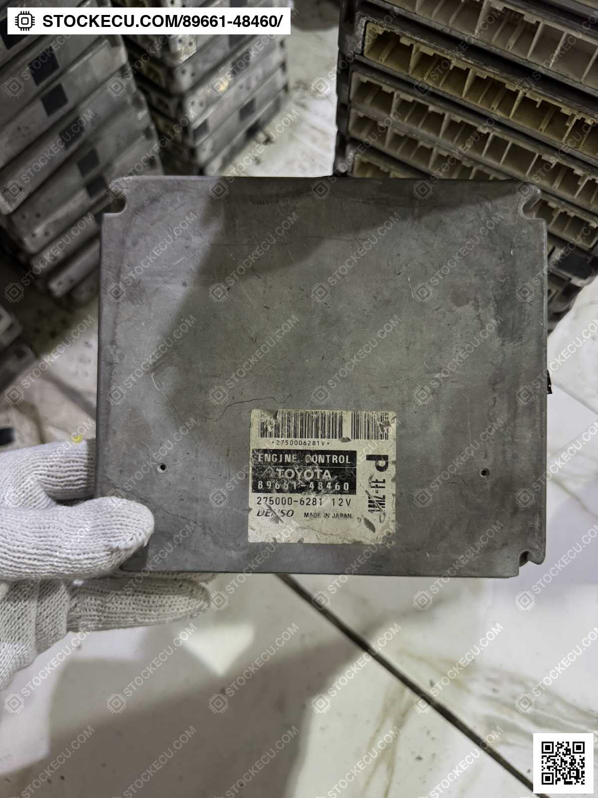 ECU Computer Engine Control 89661-48460 for TOYOTA HARRIER MCU35W 2003