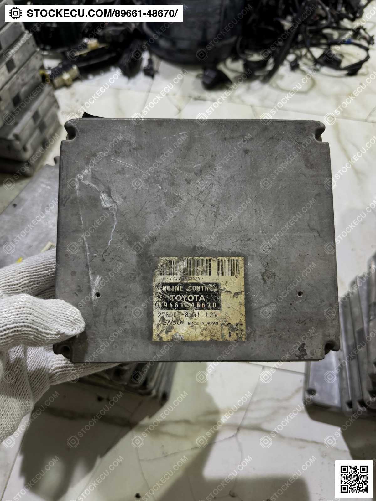 ECU Computer Engine Control 89661-48670 for TOYOTA KLUGER MCU28R 2003