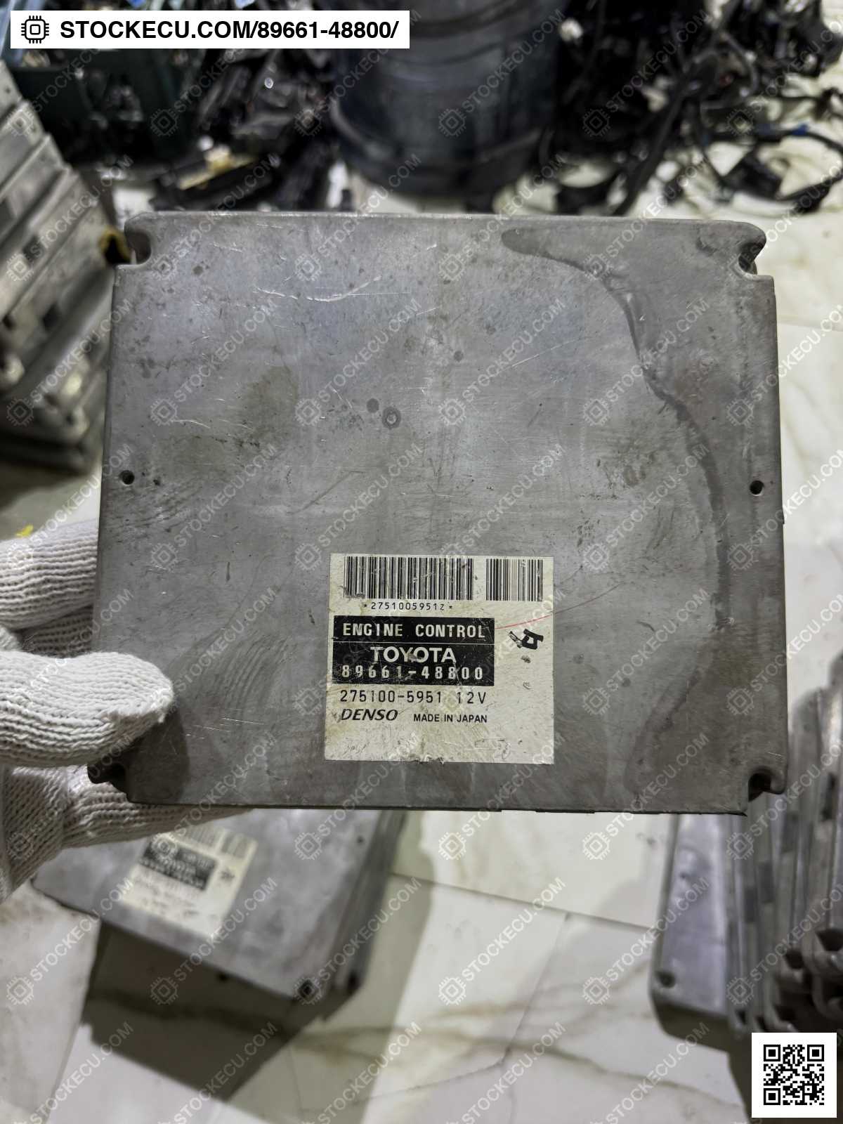 ECU Computer Engine Control 89661-48800 for TOYOTA HARRIER GSU30W 2006
