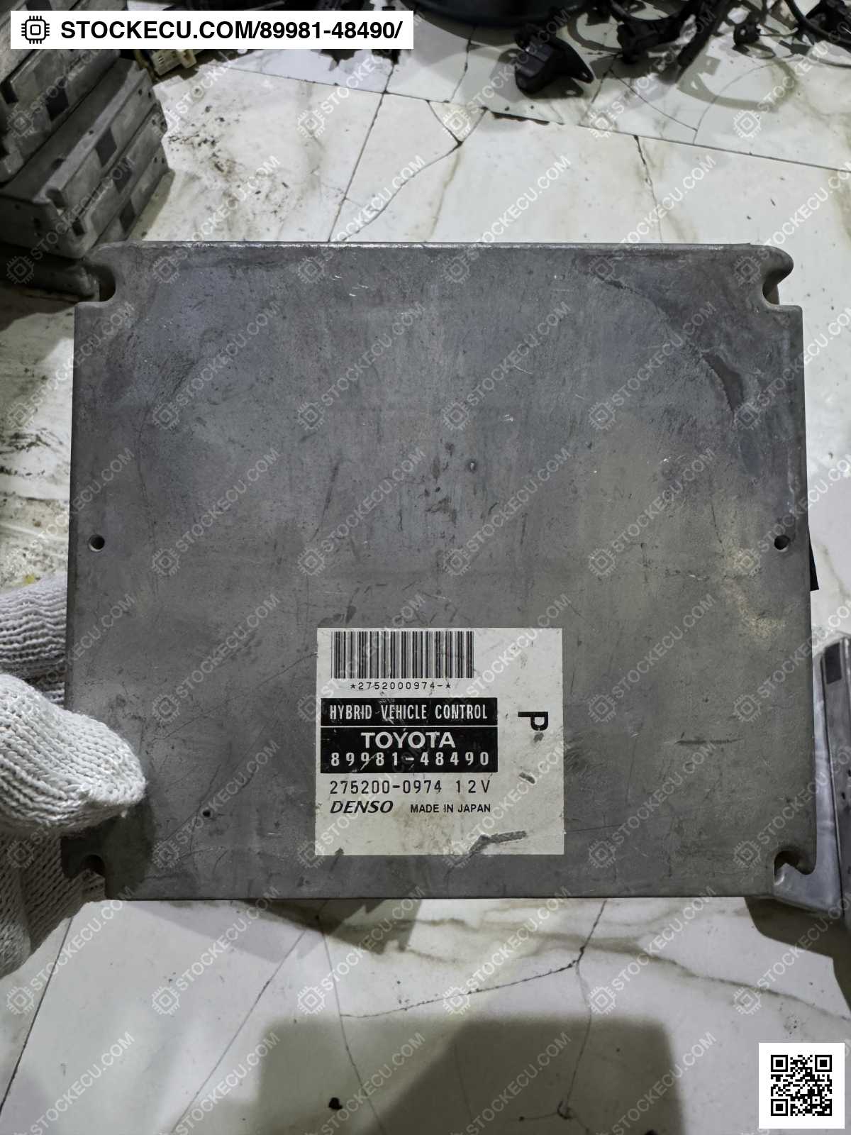 ECU Computer Engine Control 89981-48490 for TOYOTA HARRIER MHU38W 2005