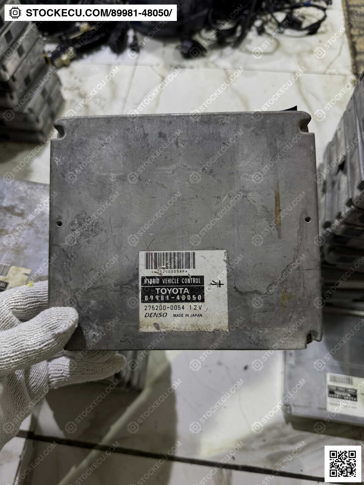 ECU Computer Engine Control 89981-48050 for TOYOTA HARRIER MHU38W 2005