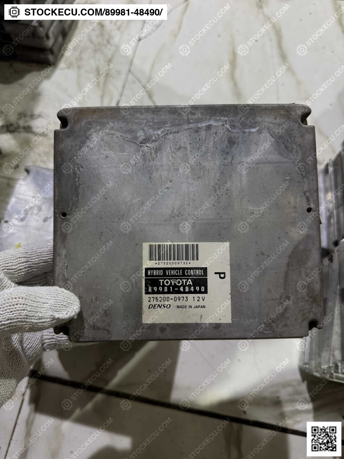 ECU Computer Engine Control 89981-48490 for TOYOTA HARRIER MHU38W 2005