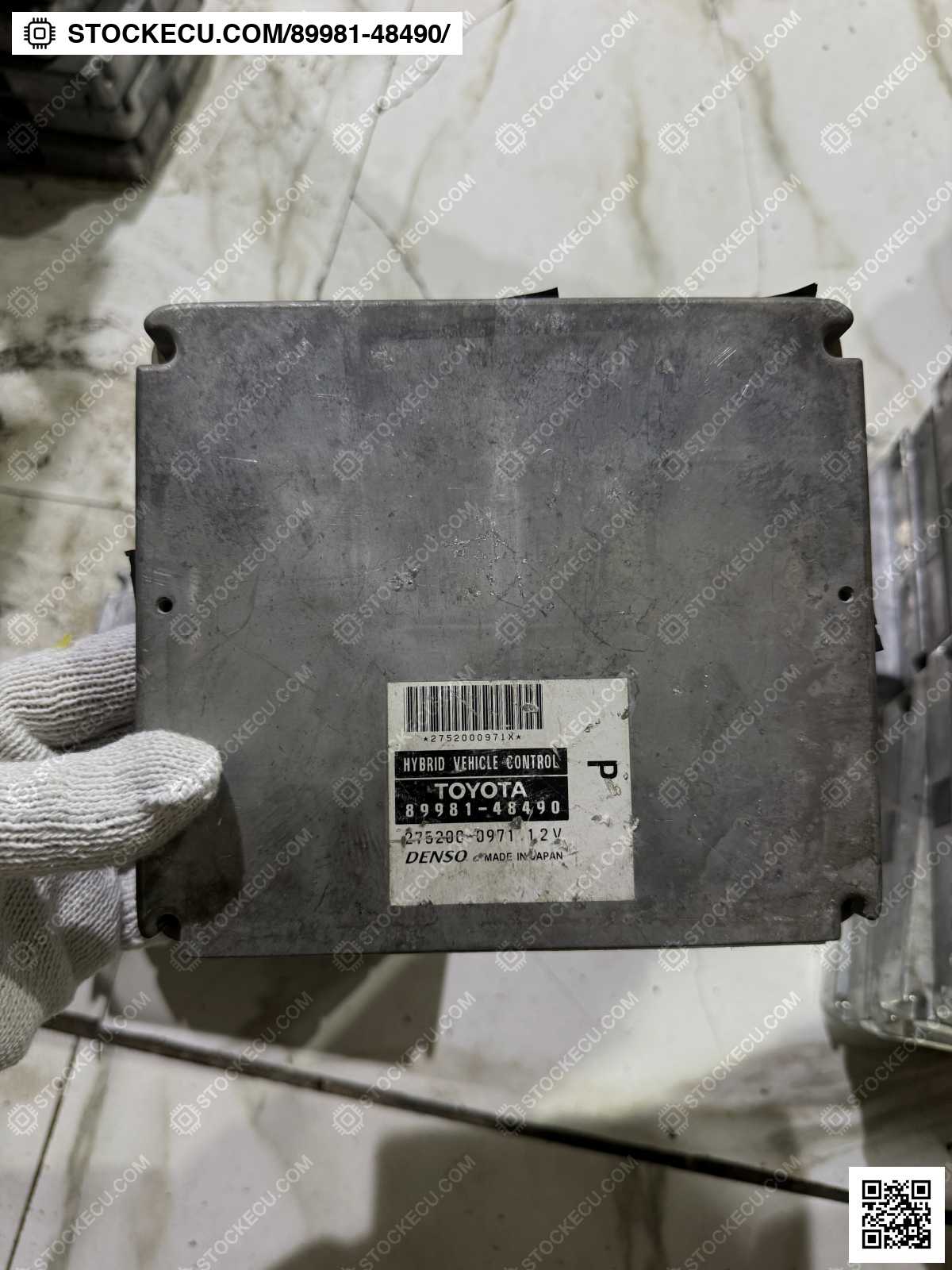 ECU Computer Engine Control 89981-48490 for TOYOTA HARRIER MHU38W 2005
