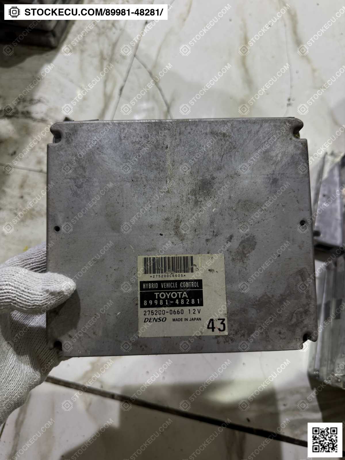 ECU Computer Engine Control 89981-48281 for TOYOTA HIGHLANDER MHU28L 2005