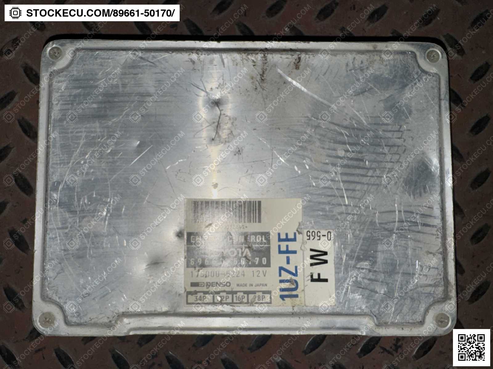 ECU Computer Engine Control 89661-50170 for TOYOTA CELSIOR UCF11 1989