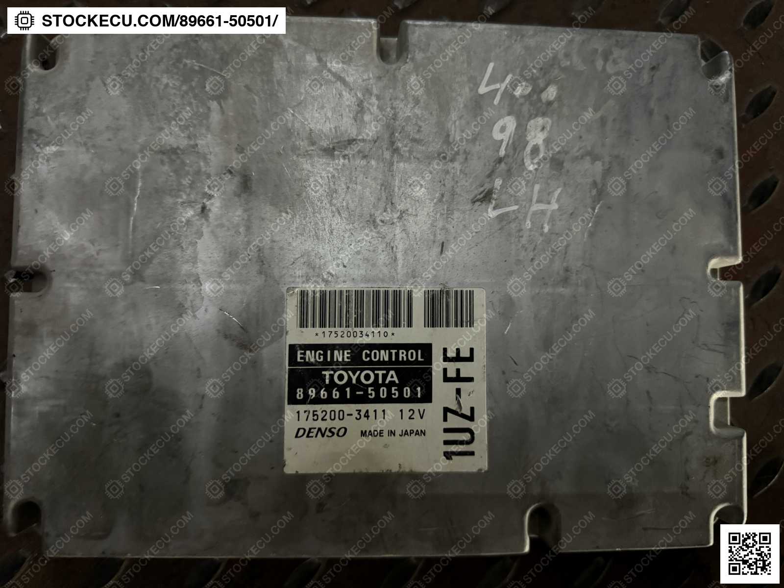 ECU Computer Engine Control 89661-50501 for LEXUS LS400 UCF20L 1997