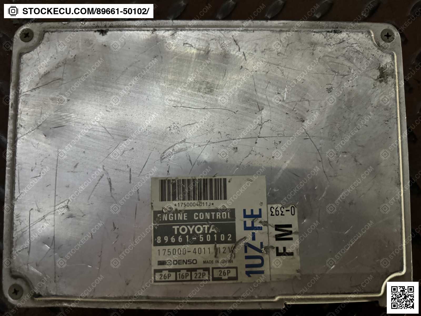 ECU Computer Engine Control 89661-50102 for TOYOTA CELSIOR UCF11 1989