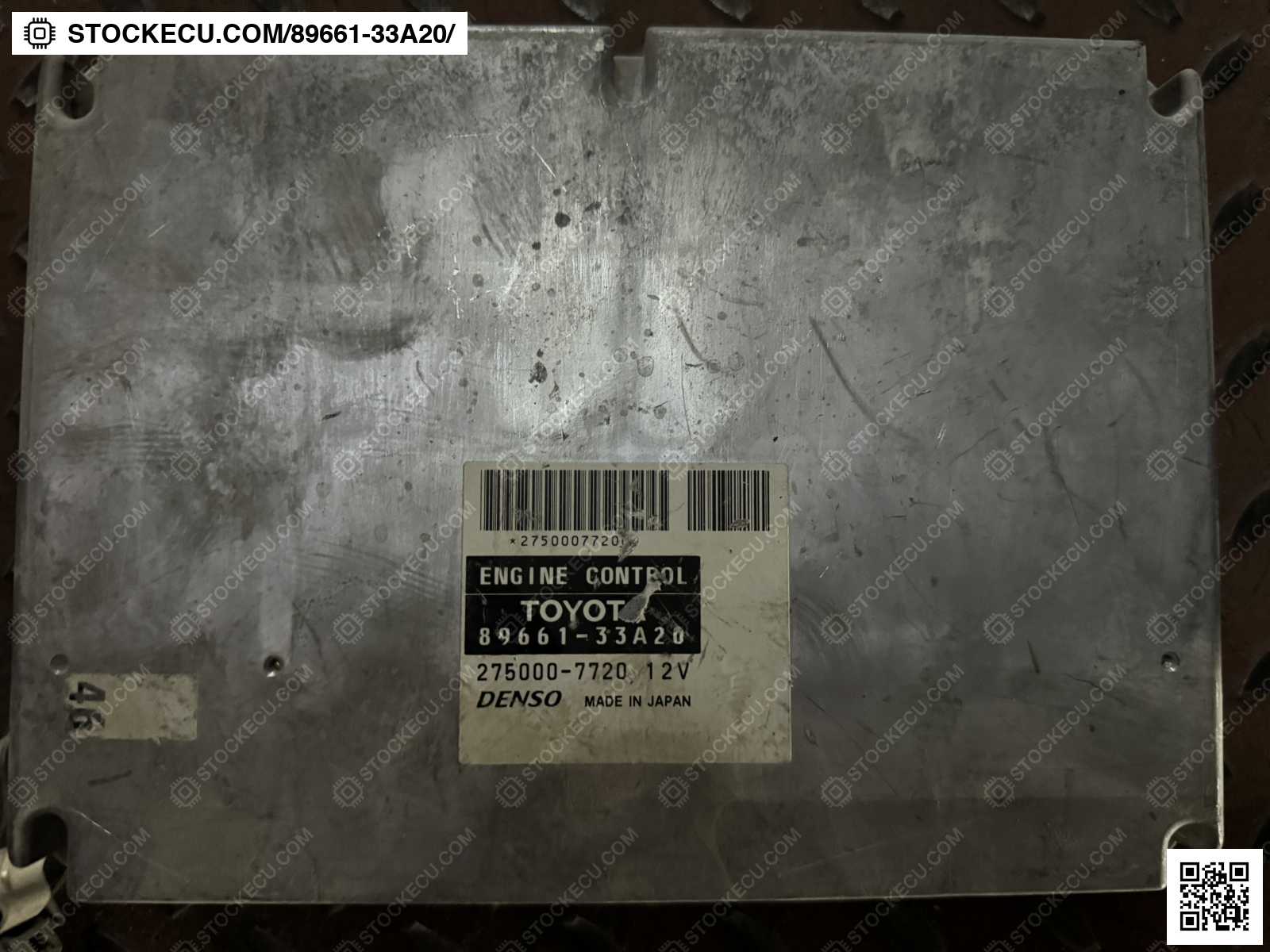 ECU Computer Engine Control 89661-33A20 for TOYOTA WINDOM MCV30 2001