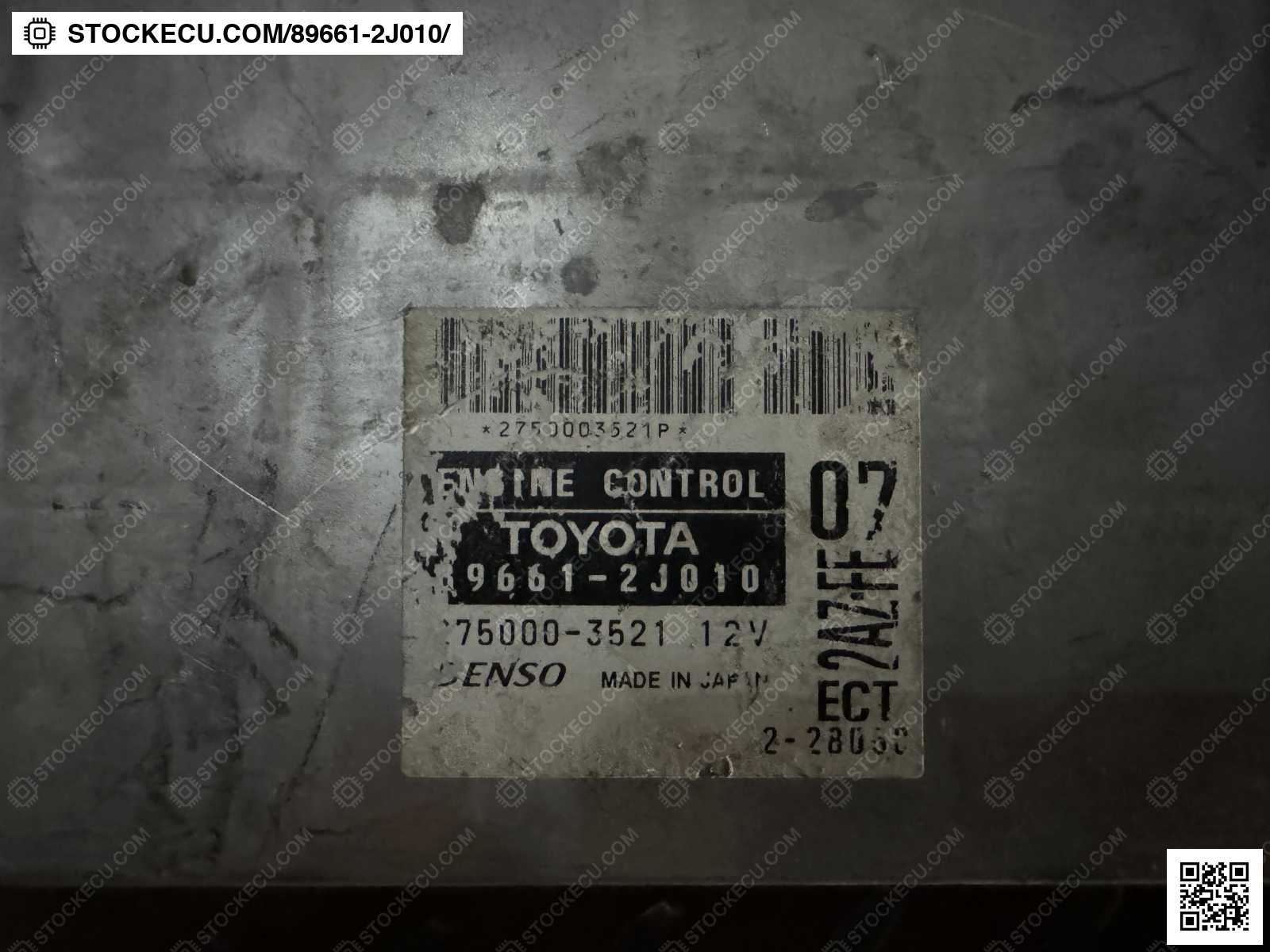 ECU Computer Engine Control 89661-2J010 for TOYOTA ESTIMA ACR30W 2000