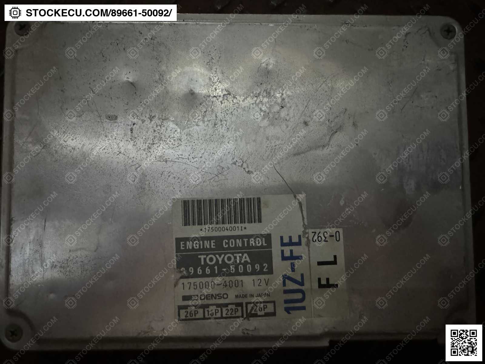 ECU Computer Engine Control 89661-50092 for TOYOTA CELSIOR UCF10 1989
