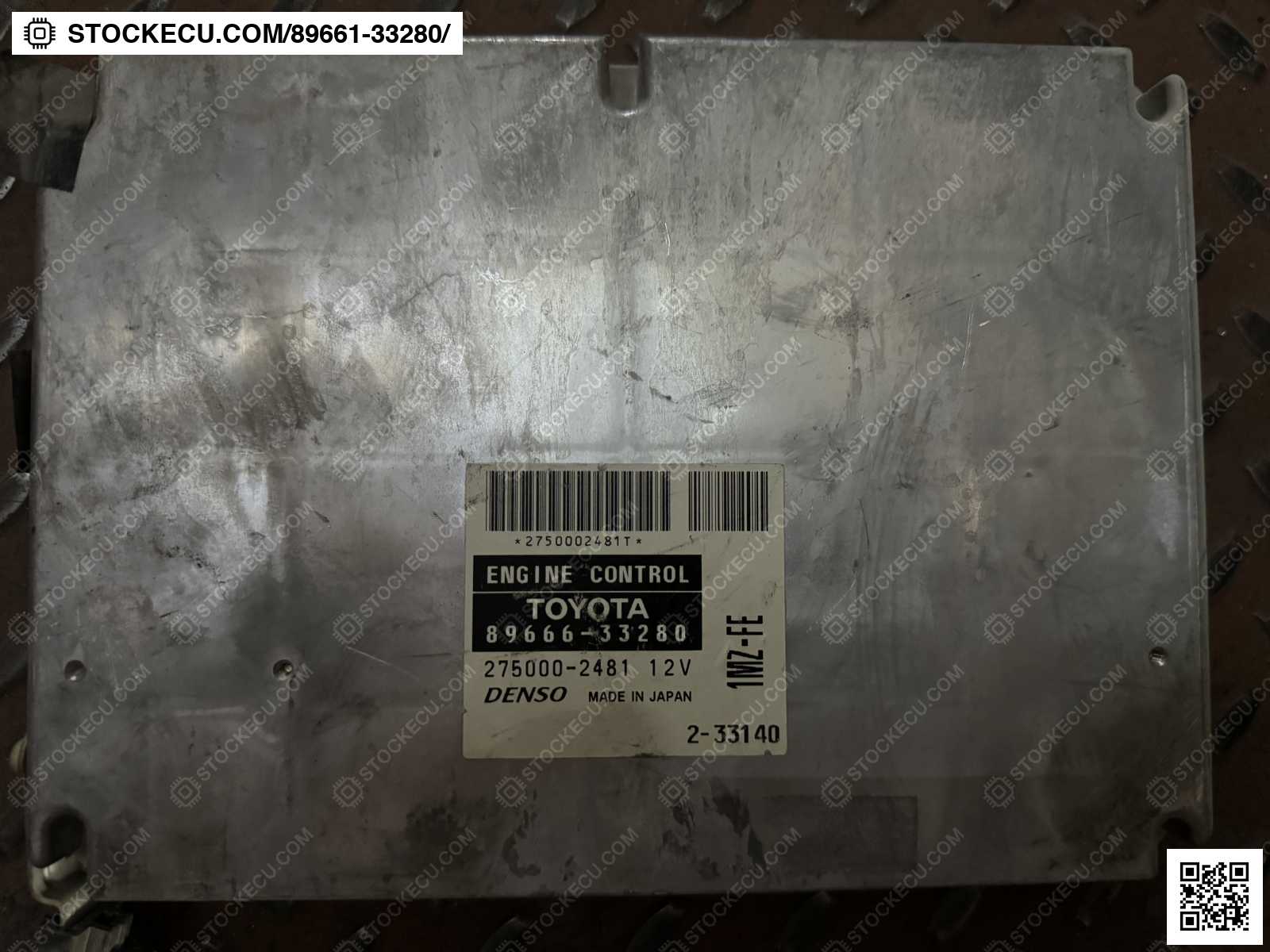 ECU Computer Engine Control 89661-33280 for LEXUS ES300 VCV10R 1992