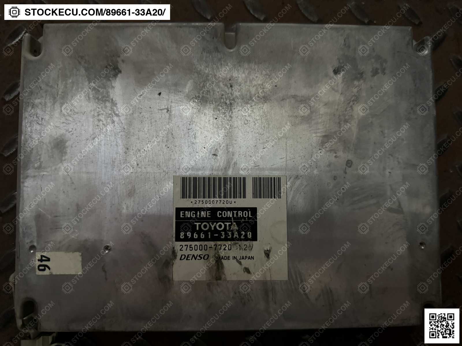 ECU Computer Engine Control 89661-33A20 for TOYOTA WINDOM MCV30 2001