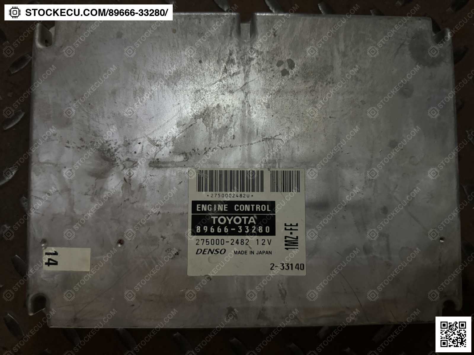 ECU Computer Engine Control 89666-33280 for TOYOTA WINDOM MCV30 2001