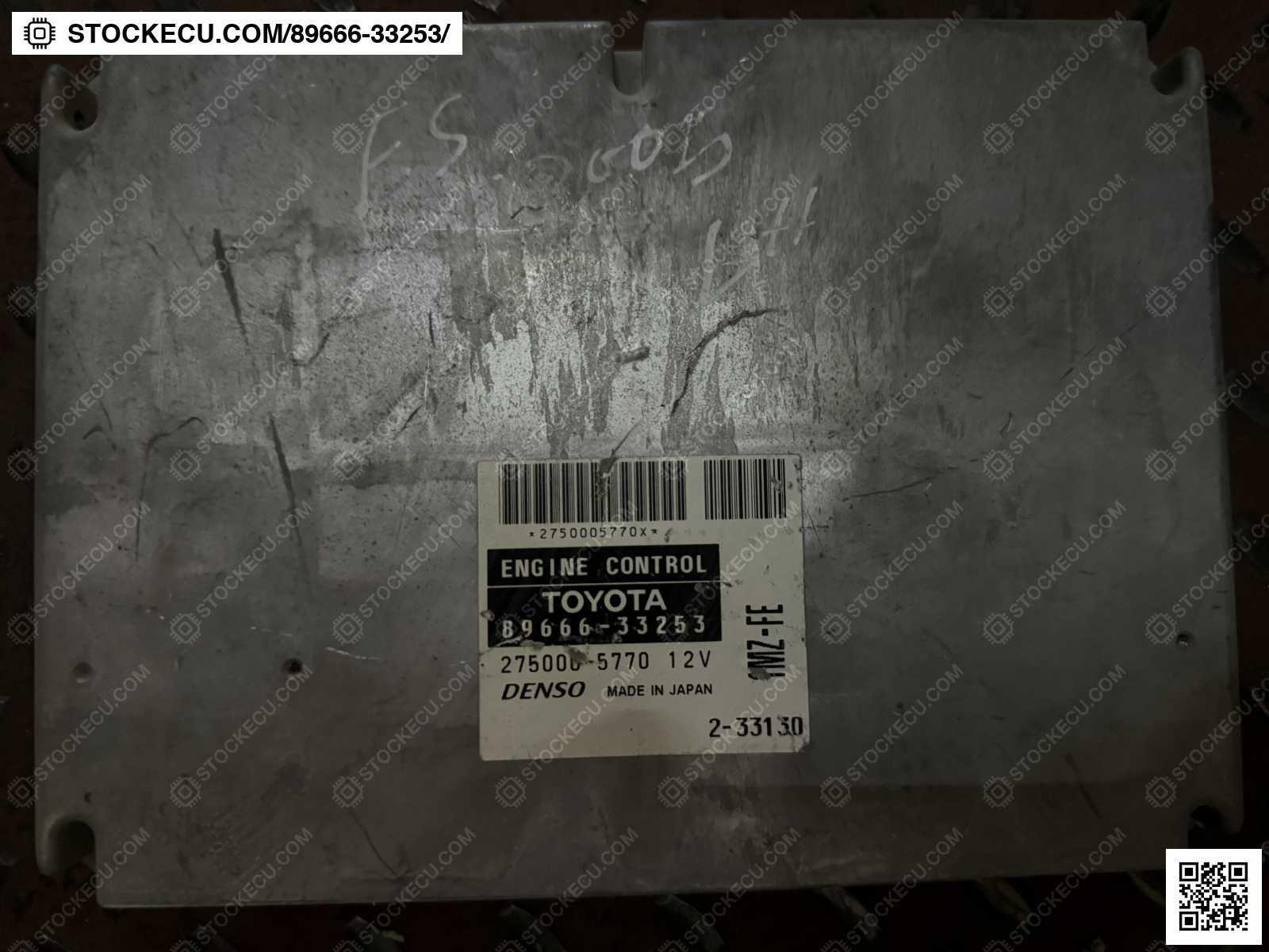 ECU Computer Engine Control 89666-33253 for LEXUS ES300 / 330 MCV30L 2001