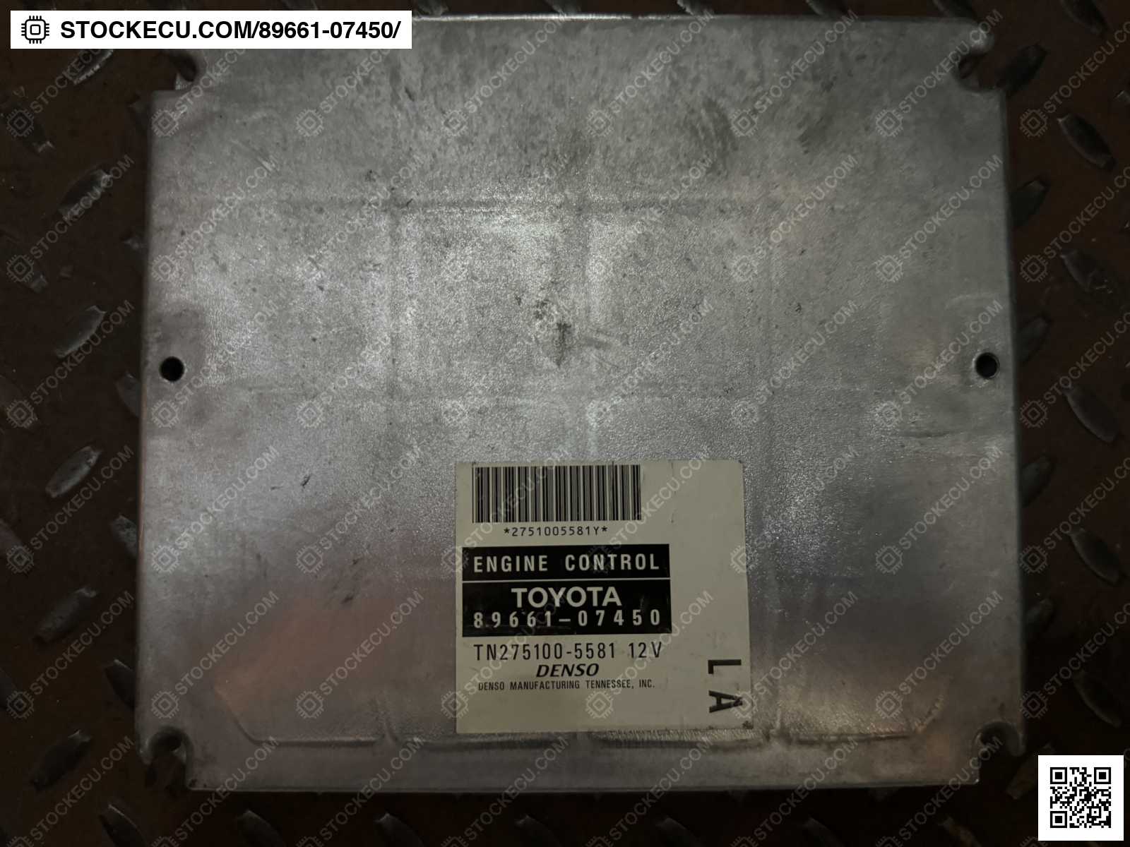 ECU Computer Engine Control 89661-07450 for TOYOTA AVALON GSX30L 2005