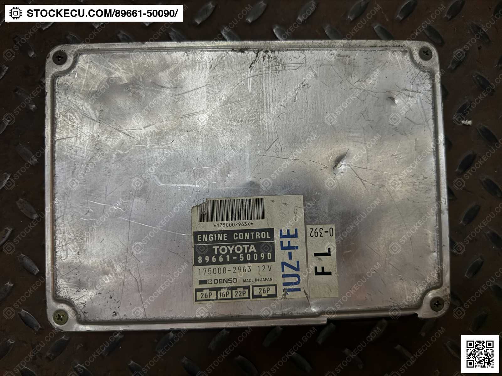 ECU Computer Engine Control 89661-50090 for TOYOTA CELSIOR UCF10 1989