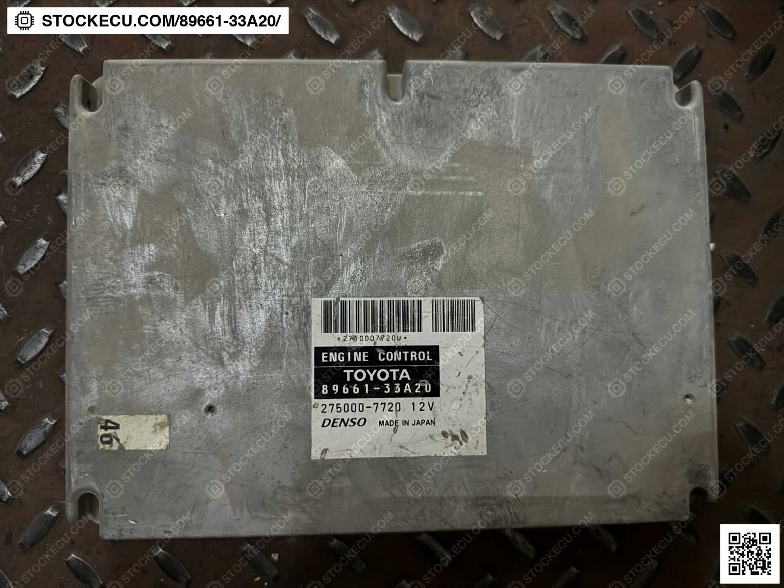 ECU Computer Engine Control 89661-33A20 for TOYOTA WINDOM MCV30 2001