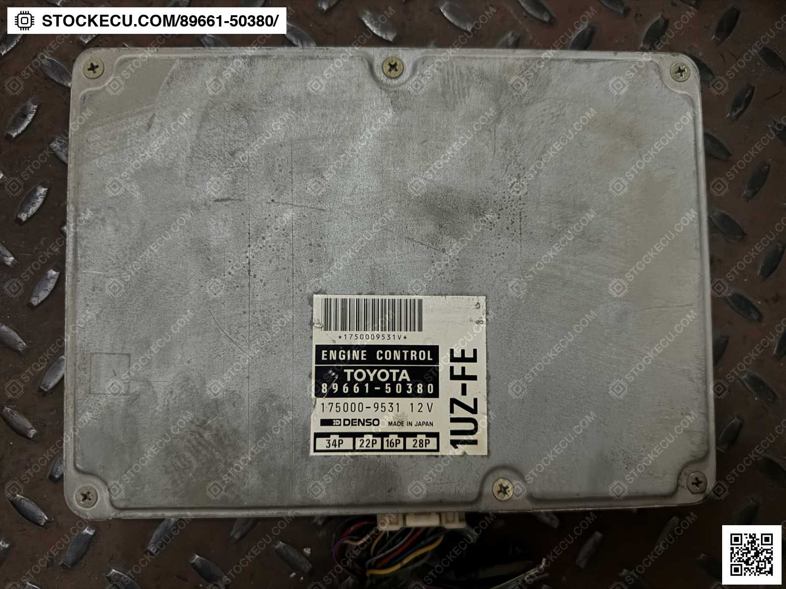 ECU Computer Engine Control 89661-50380 for TOYOTA CELSIOR UCF20 1994
