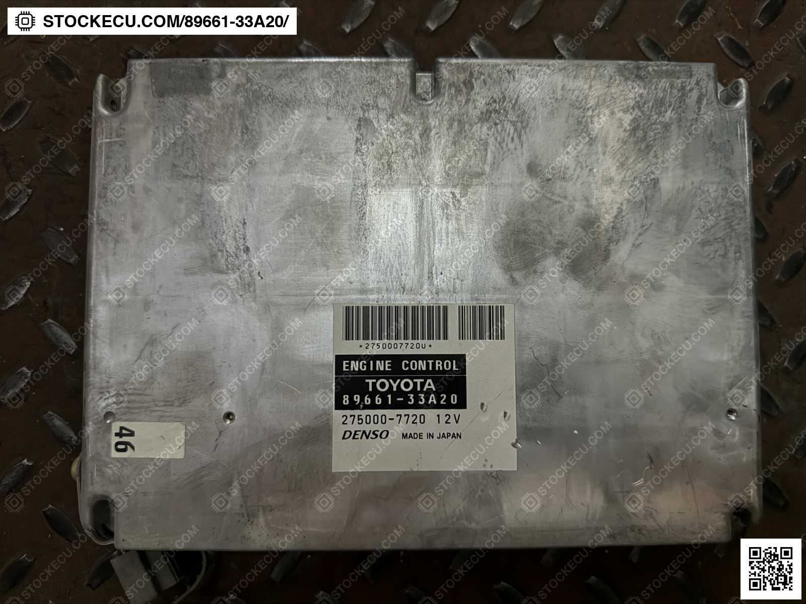 ECU Computer Engine Control 89661-33A20 for TOYOTA WINDOM MCV30 2001