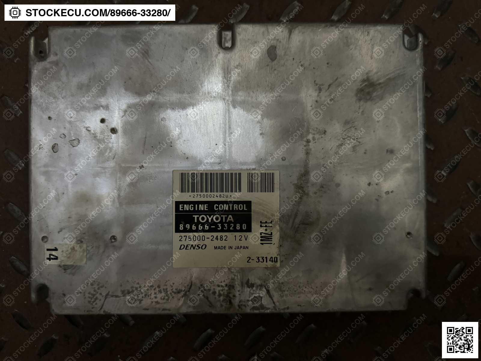 ECU Computer Engine Control 89666-33280 for TOYOTA WINDOM MCV30 2001