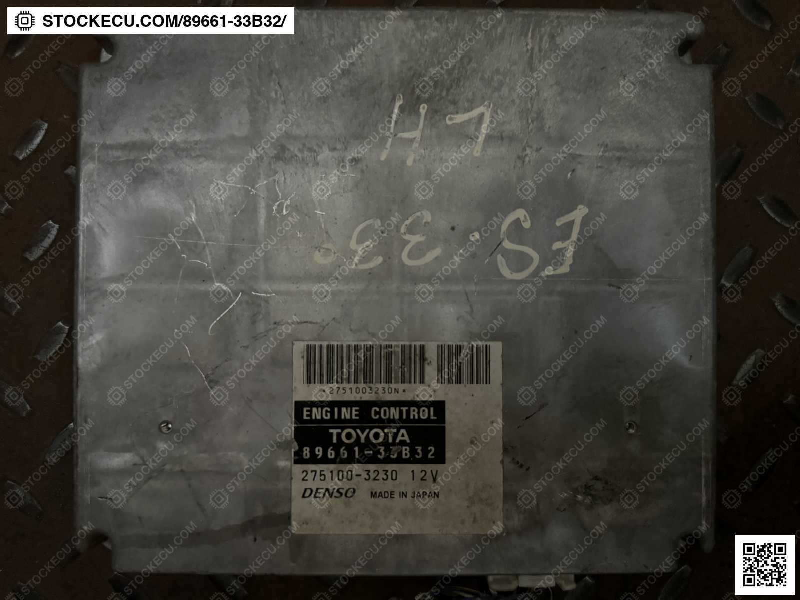 ECU Computer Engine Control 89661-33B32 for LEXUS ES300 / 330 MCV31L 2003