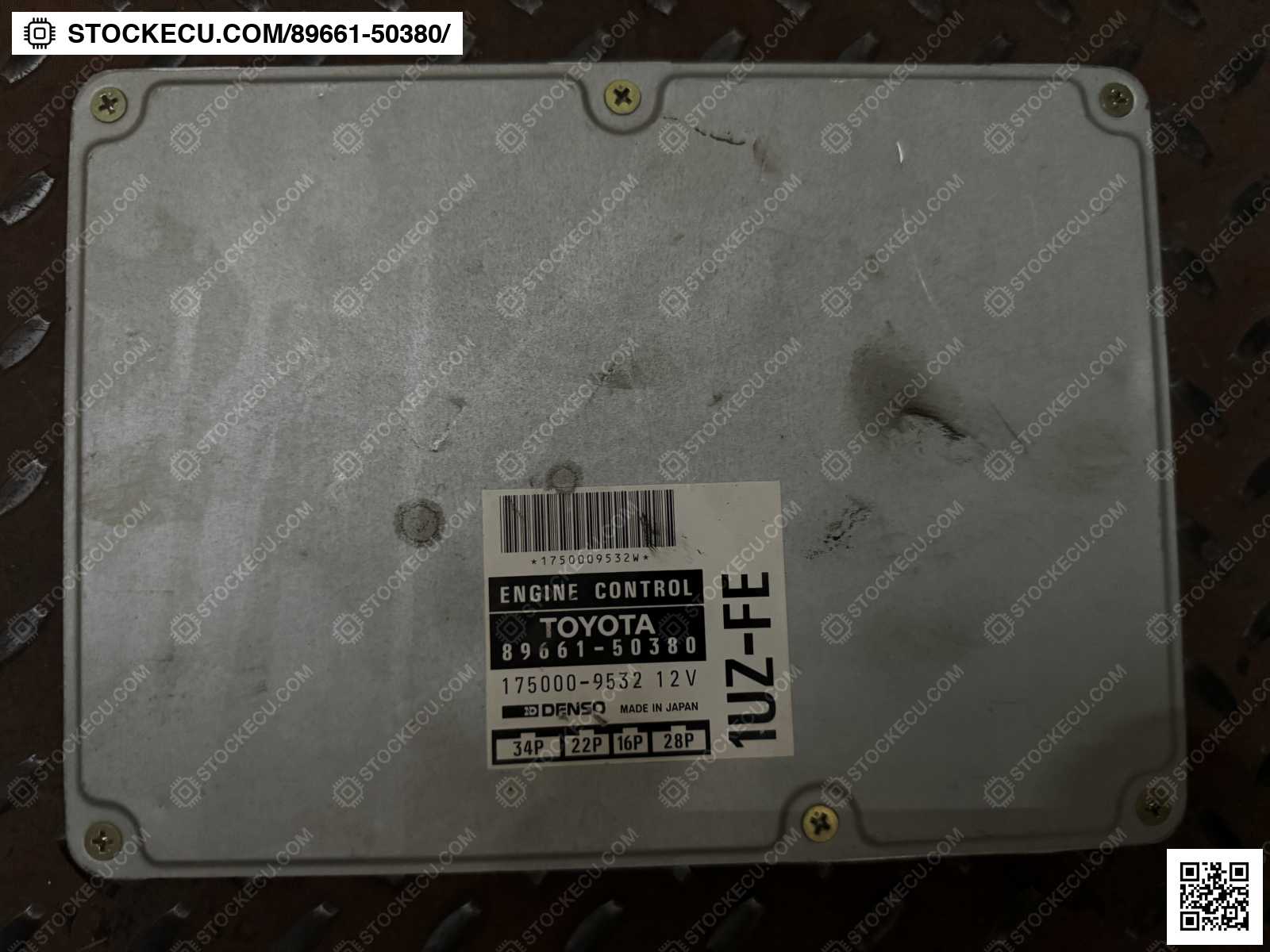 ECU Computer Engine Control 89661-50380 for TOYOTA CELSIOR UCF20 1994