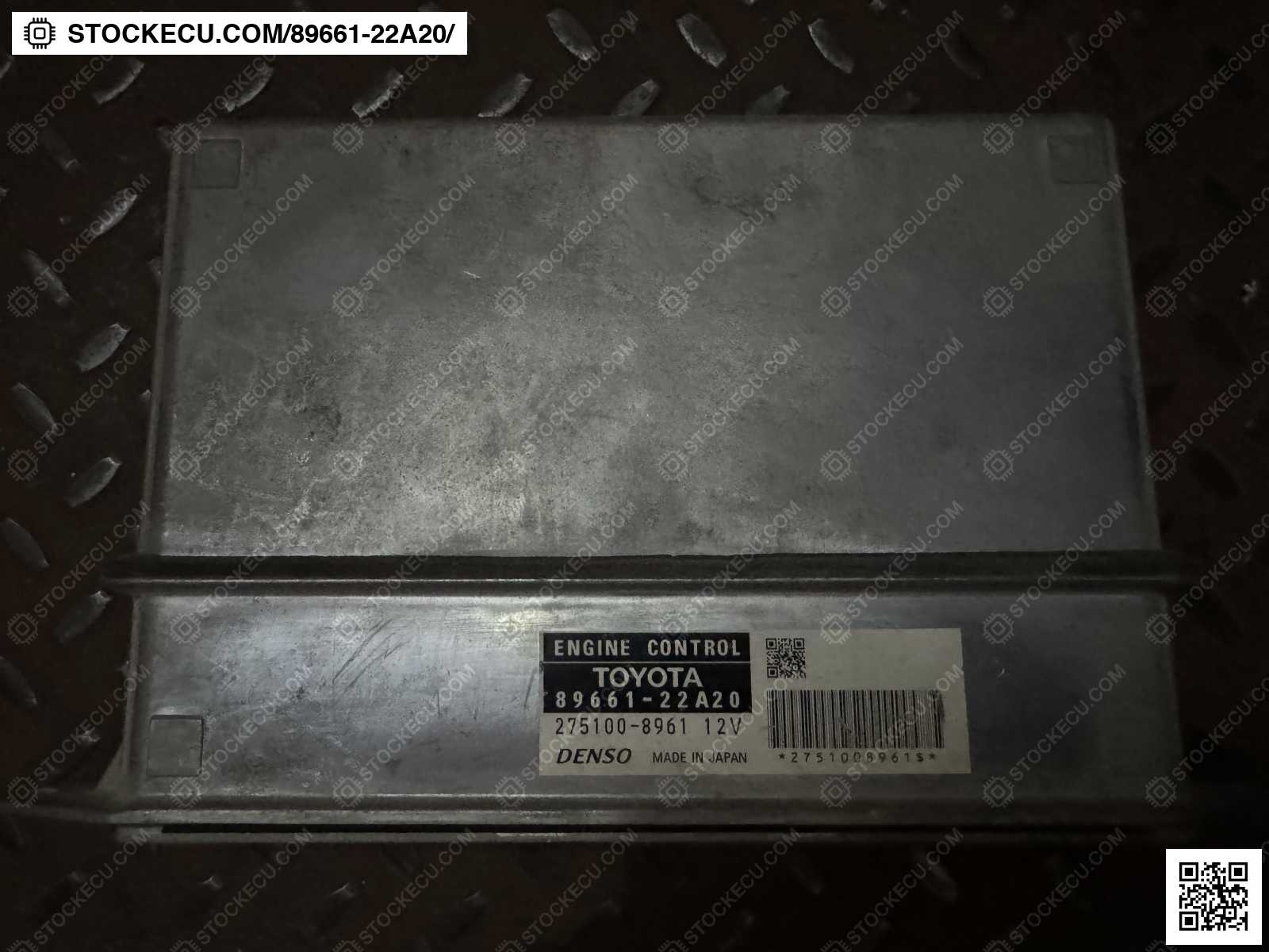 ECU Computer Engine Control 89661-22A20 for TOYOTA MARK X GRX120 2004