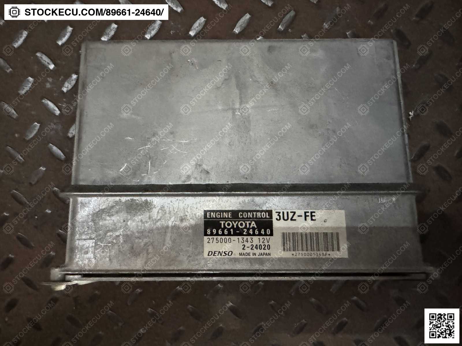 ECU Computer Engine Control 89661-24640 for TOYOTA SOARER UZZ40 2001