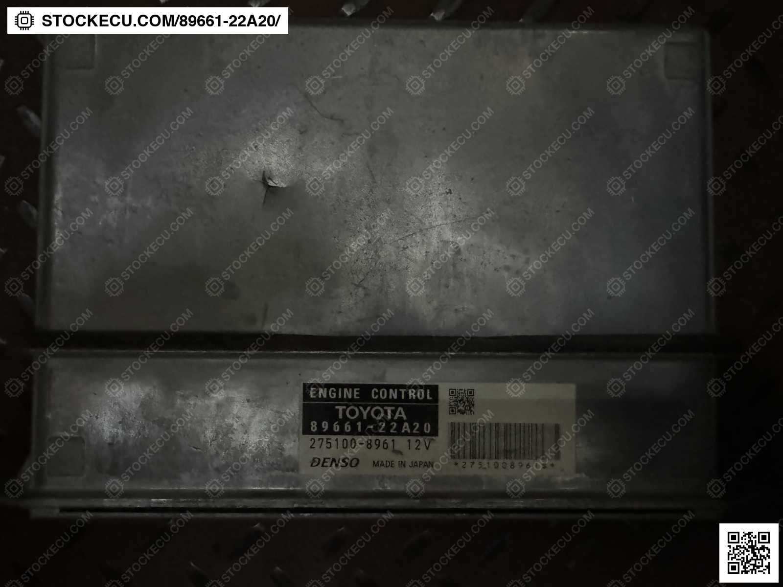 ECU Computer Engine Control 89661-22A20 for TOYOTA MARK X GRX120 2004