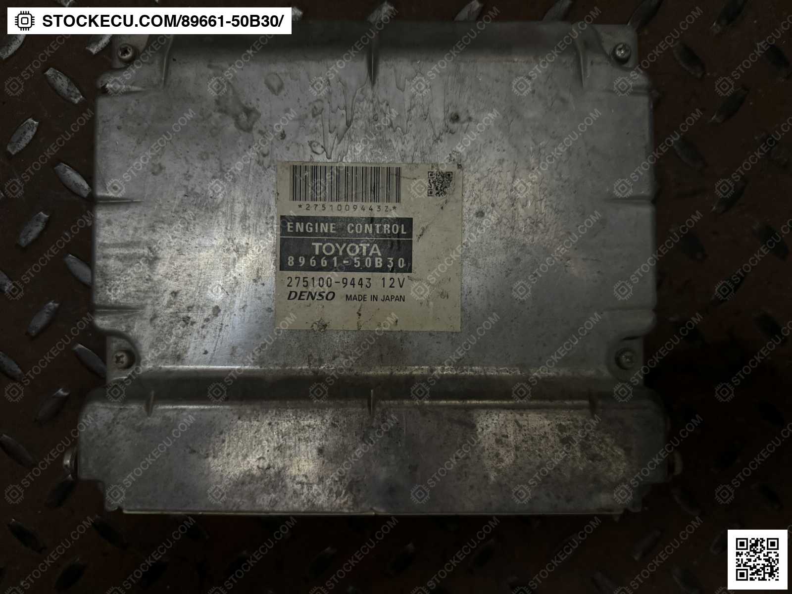 ECU Computer Engine Control 89661-50B30 for LEXUS LS600H UVF46 2007