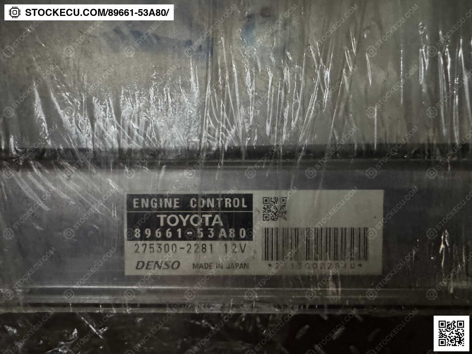 ECU Computer Engine Control 89661-53A80 for LEXUS IS250 GSE20 2005