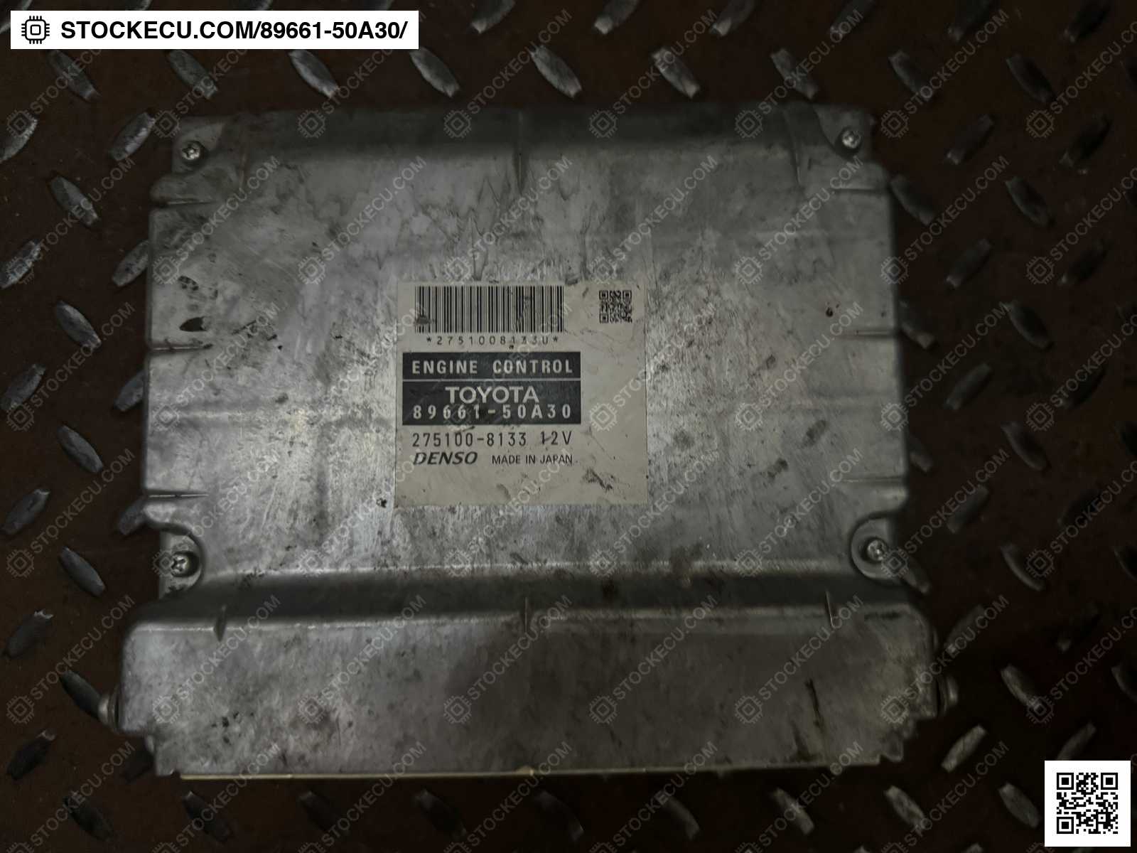 ECU Computer Engine Control 89661-50A30 for LEXUS LS460L USF40 2006