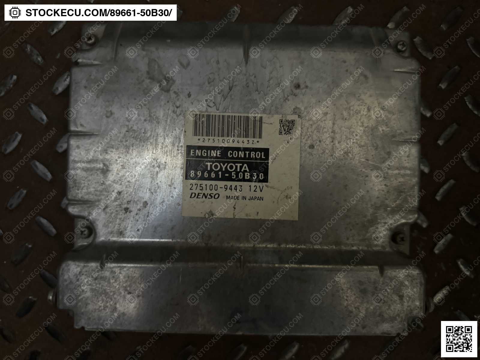 ECU Computer Engine Control 89661-50B30 for LEXUS LS600H UVF46 2007