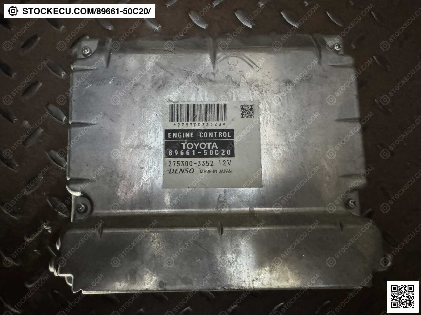 ECU Computer Engine Control 89661-50C20 for LEXUS LS460L USF40 2006