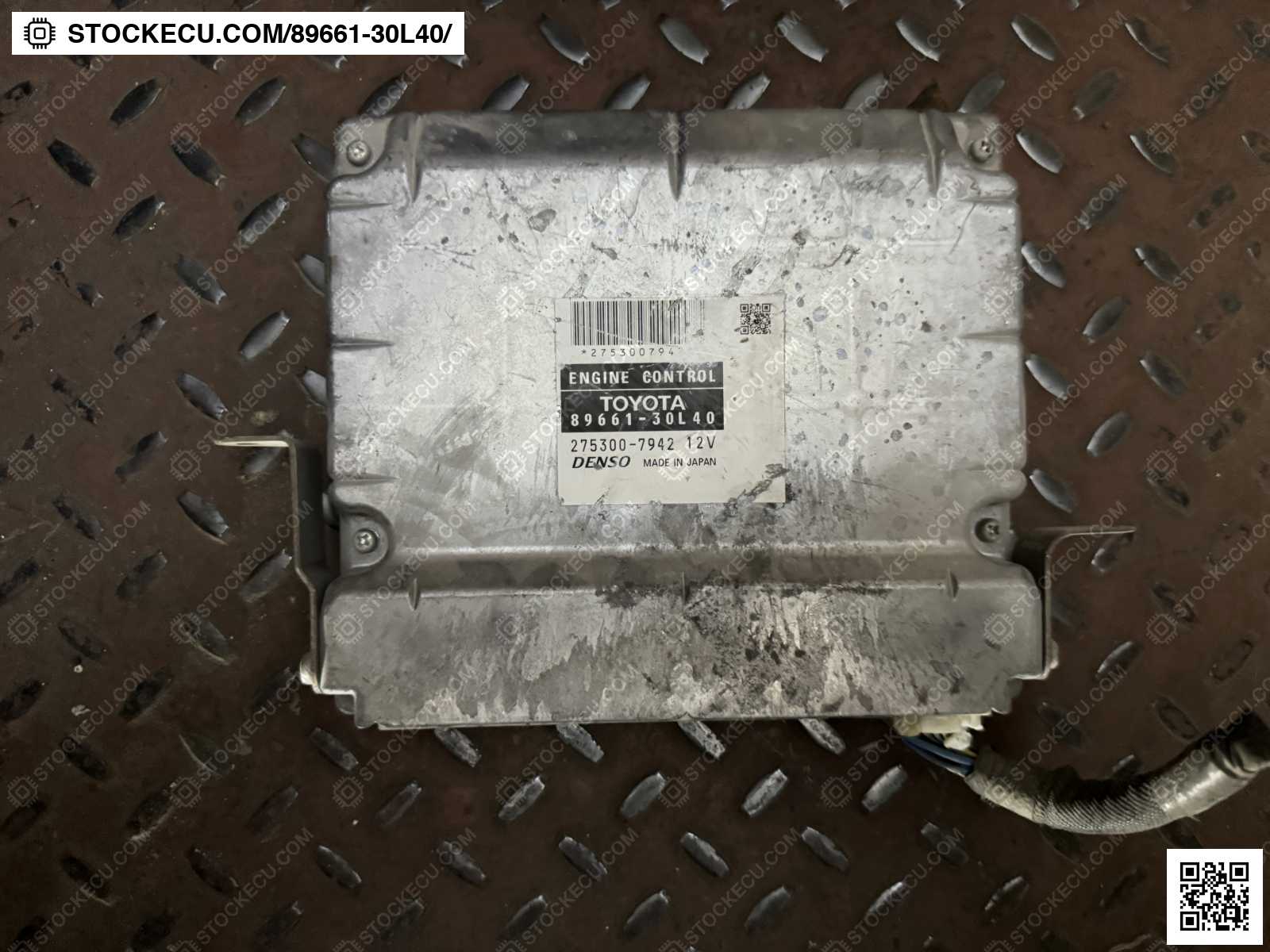 ECU Computer Engine Control 89661-30L40 for TOYOTA MAJESTA URS206 2009