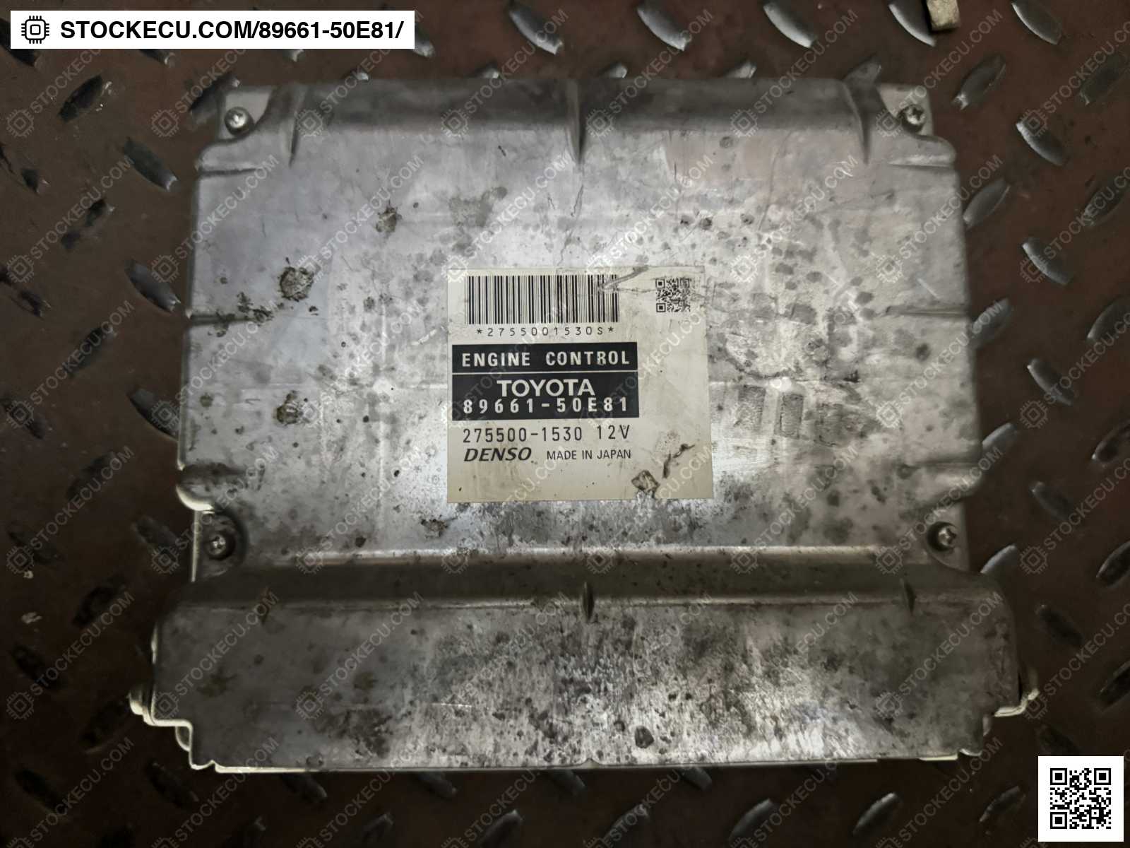 ECU Computer Engine Control 89661-50E81 for LEXUS LS600H UVF46 2007