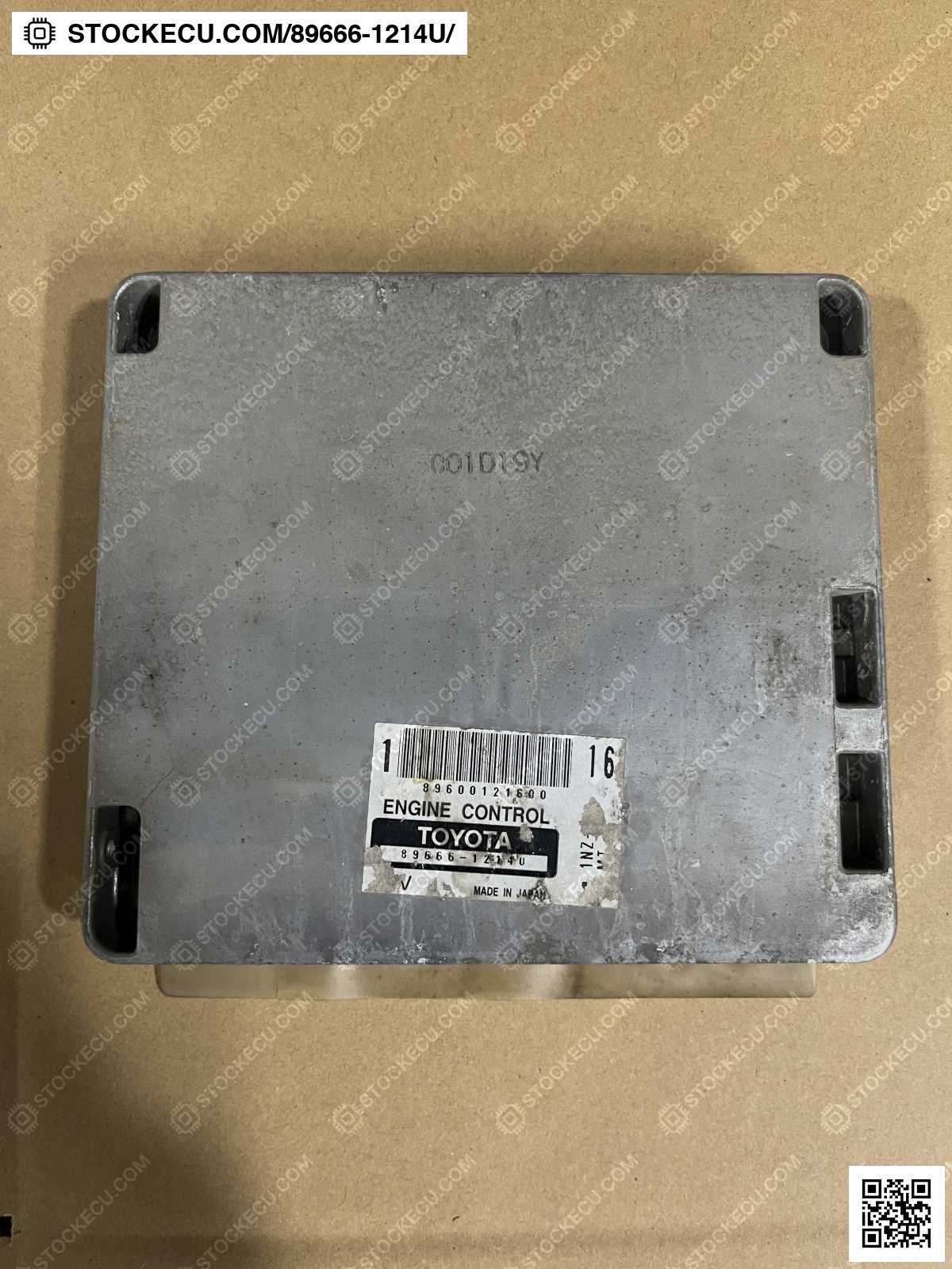 ECU Computer Engine Control 89666-12140 for TOYOTA COROLLA FIELDER NZE121 2000