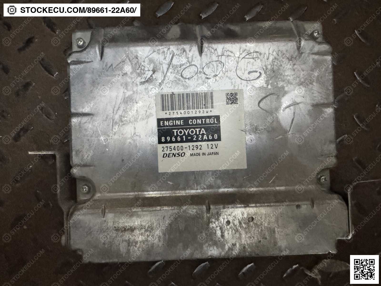 ECU Computer Engine Control 89661-22A60 for TOYOTA MARK X GRX130 2009