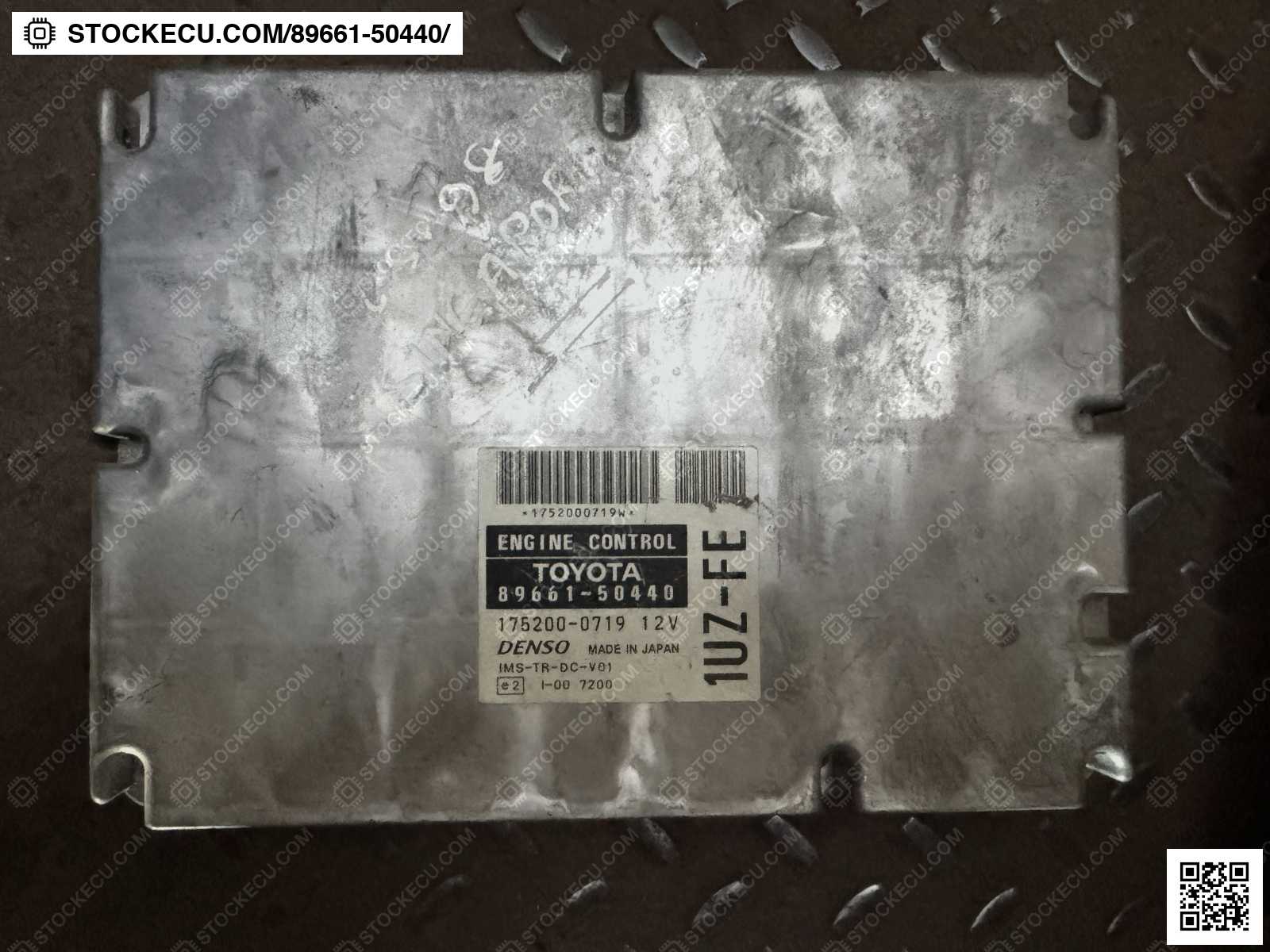 ECU Computer Engine Control 89661-50440 for LEXUS LS400 UCF20R 1997