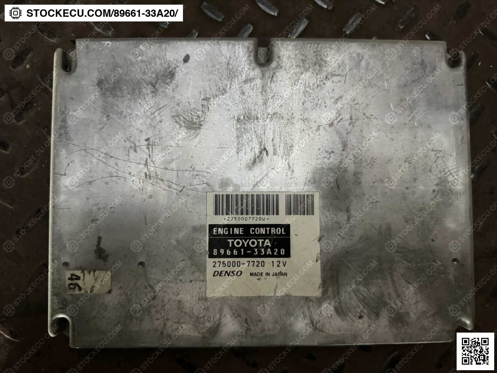 ECU Computer Engine Control 89661-33A20 for TOYOTA WINDOM MCV30 2001