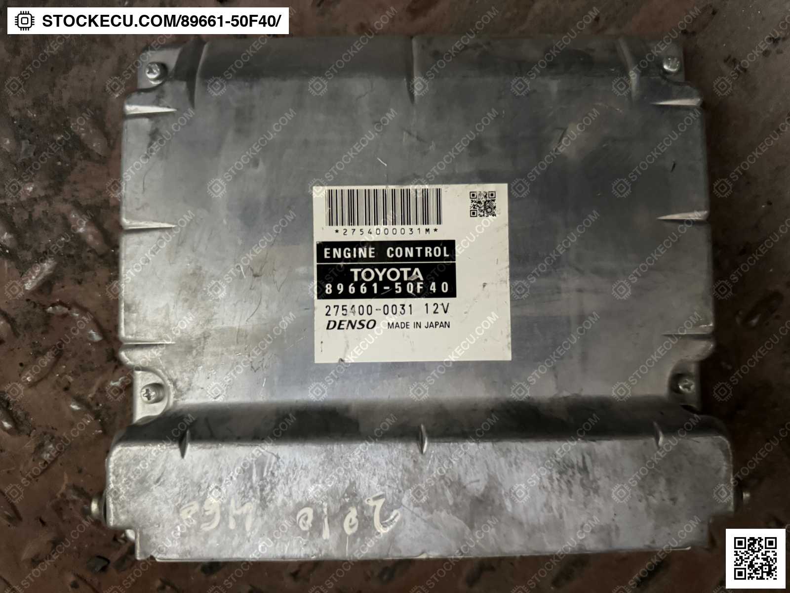 ECU Computer Engine Control 89661-50F40 for LEXUS LS460L USF40 2006