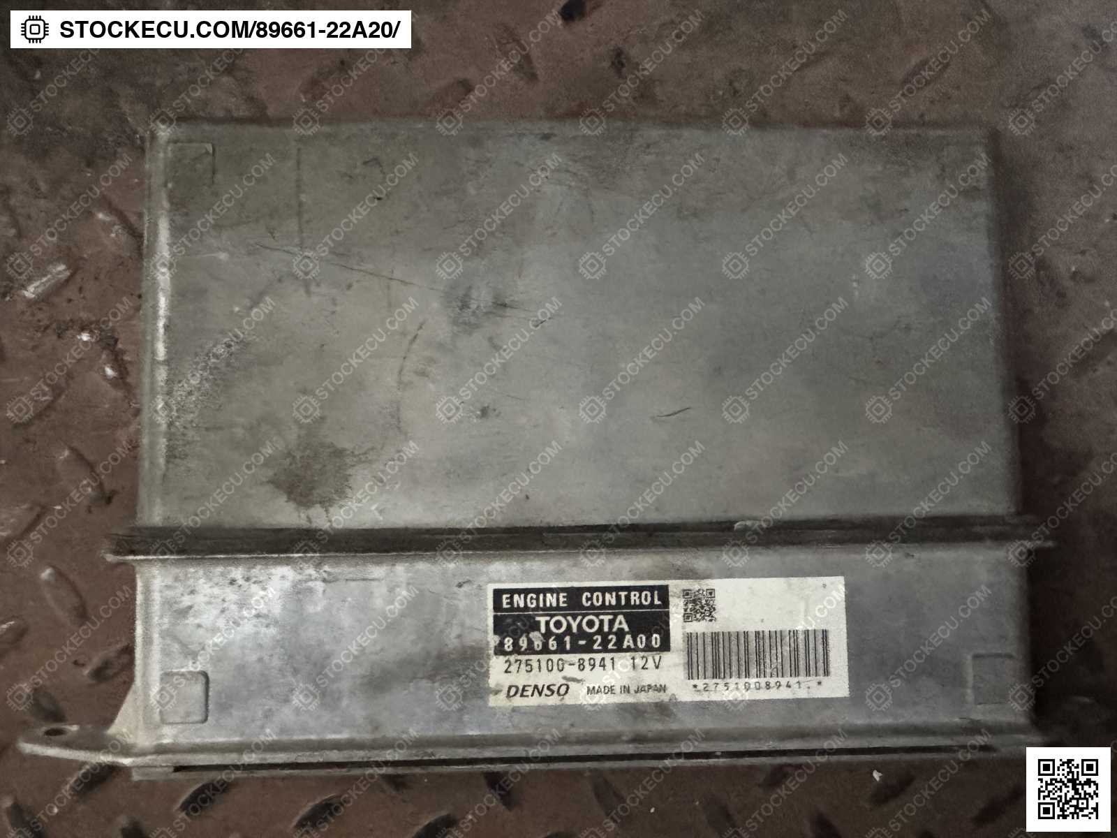 ECU Computer Engine Control 89661-22A20 for TOYOTA MARK X GRX120 2004